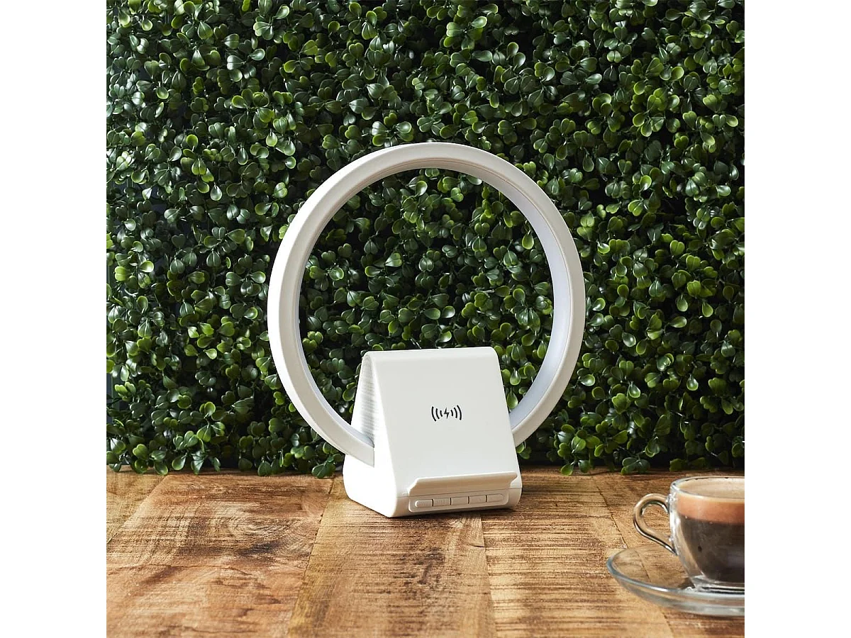 Lampe Chargeur Induction 5W avec Enceinte - ZOLAN