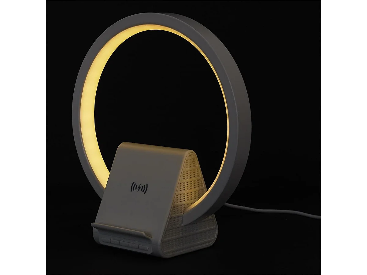 Lampe Chargeur Induction 5W avec Enceinte - ZOLAN