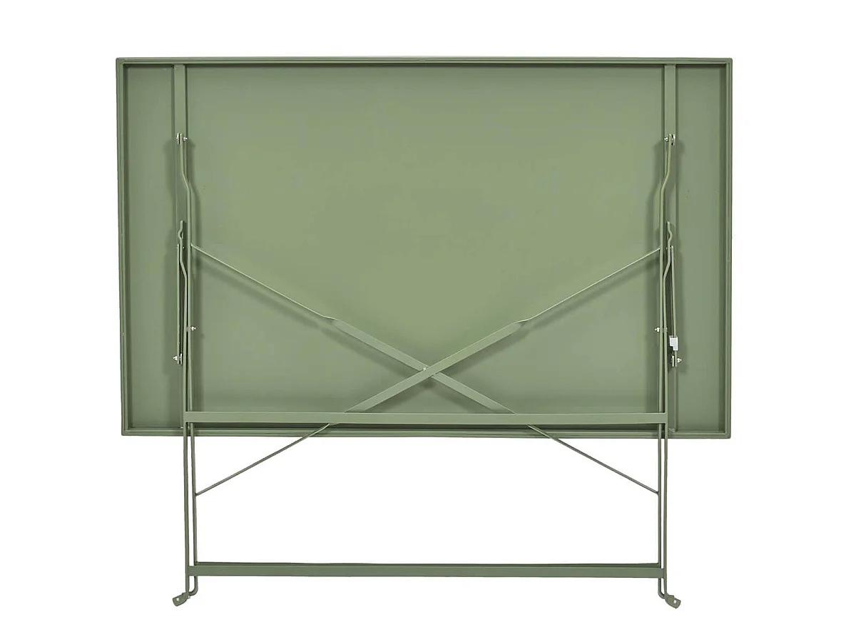 Table de Jardin Pliante 110x70cm Coloris Kaki - MANAE