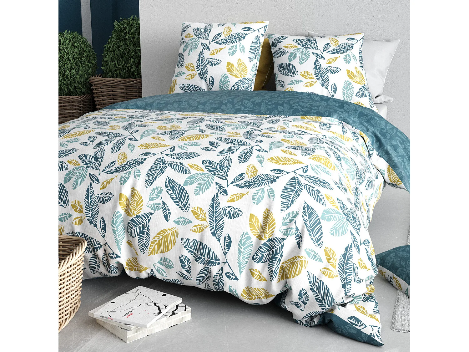 Parure Housse De Couette  Natou 100% Coton Imprimée