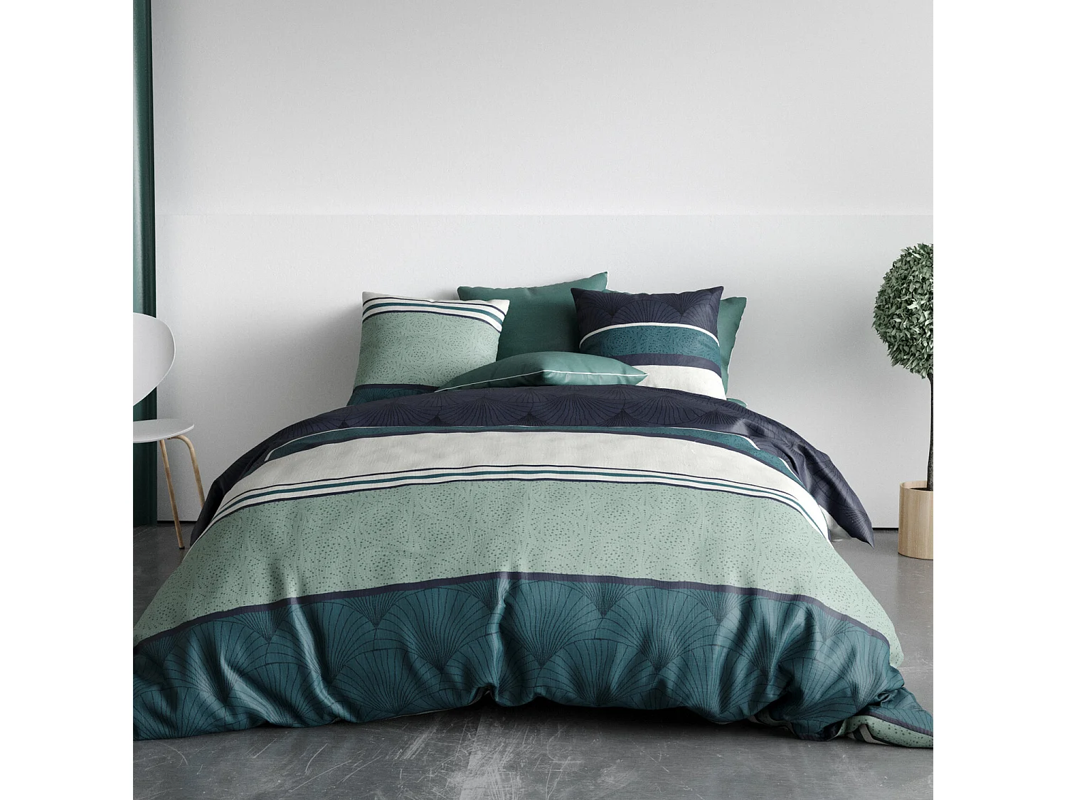 Parure Housse De Couette  Antika 100% Coton Imprimée
