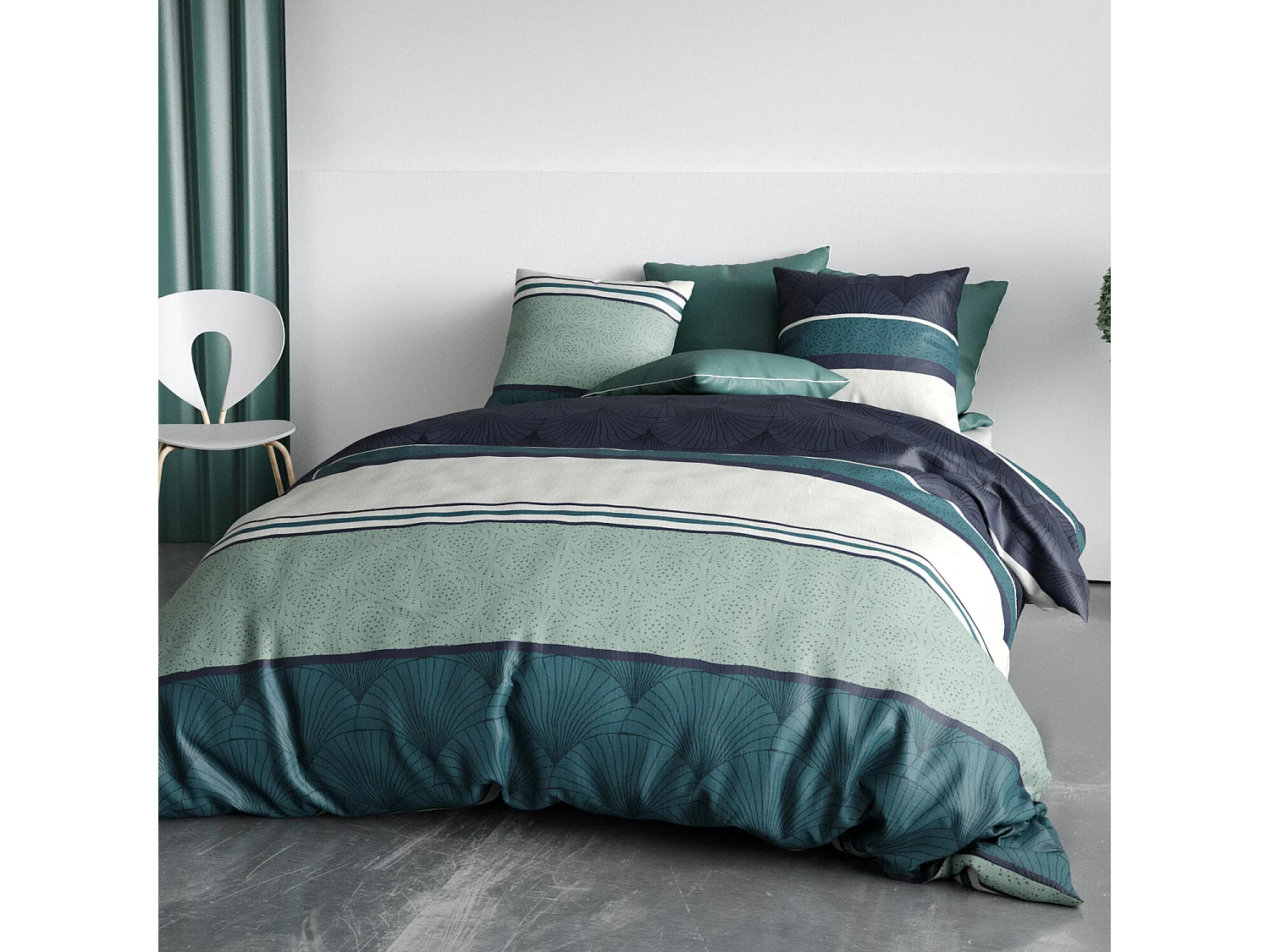 Parure Housse De Couette  Antika 100% Coton Imprimée