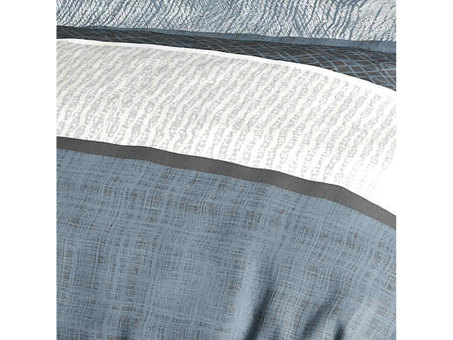 Parure Housse De Couette Brehat 100% Coton Imprimée