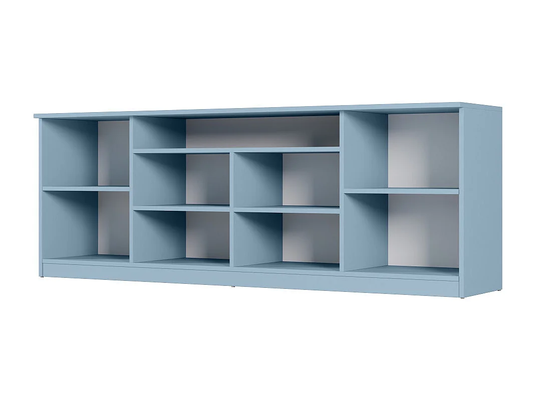 Commode moderne 200 cm avec système push-to-open, grande armoire de rangement pour salon quincaillerie de haute qualité