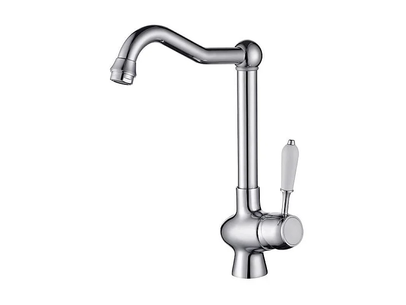 ROUSSEAU Robinet mitigeur de cuisine Cook - Sans douchette - Chrome