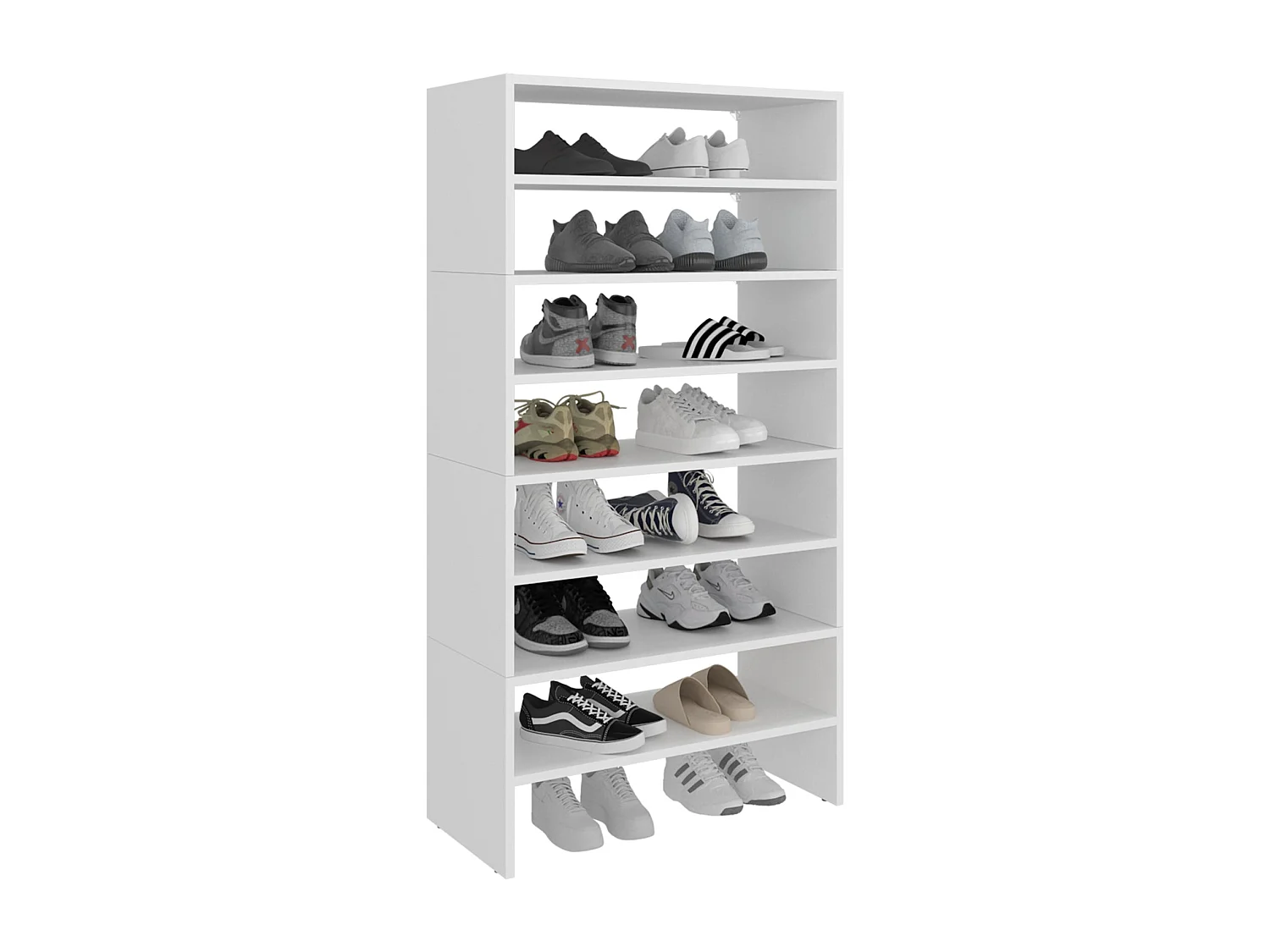 Meuble à Chaussures Berlin avec Étagères Maison Moderne