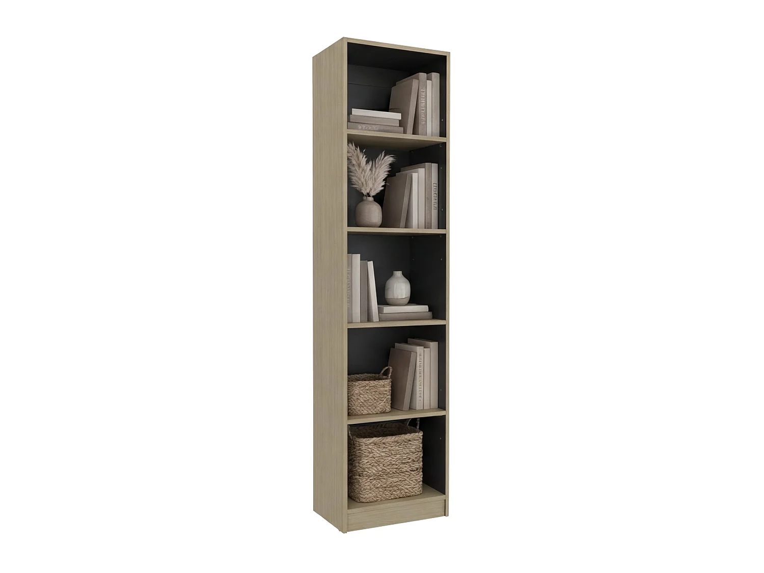 Estante com 5 Prateleiras TuHome Home E M2 182,88 x 45,21 x 29,97 cm