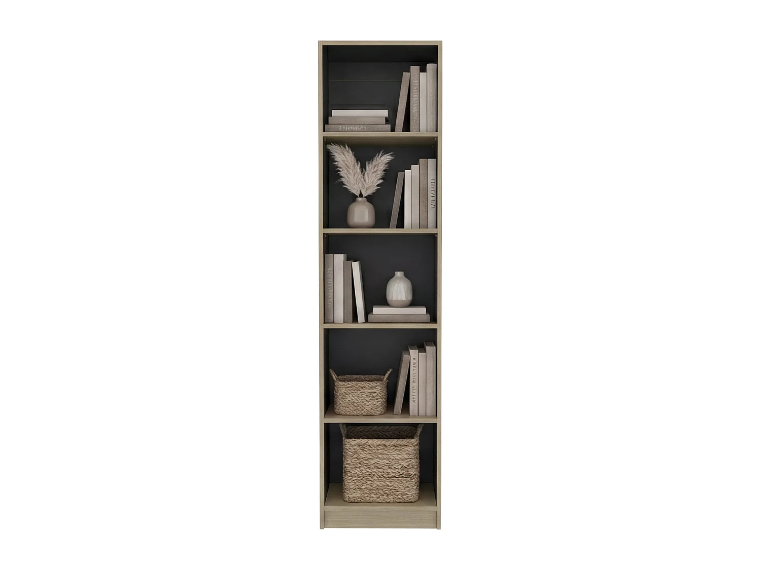 Estante com 5 Prateleiras TuHome Home E M2 182,88 x 45,21 x 29,97 cm
