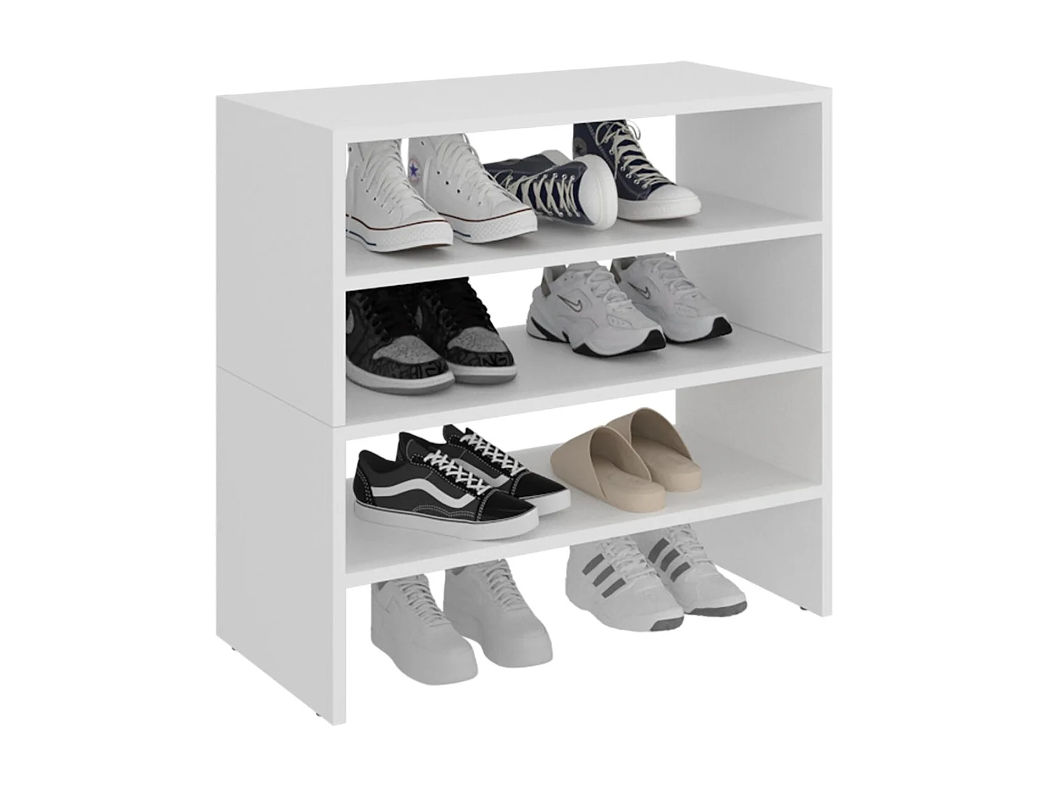 Meuble à Chaussures Berlin avec Étagères Maison Moderne