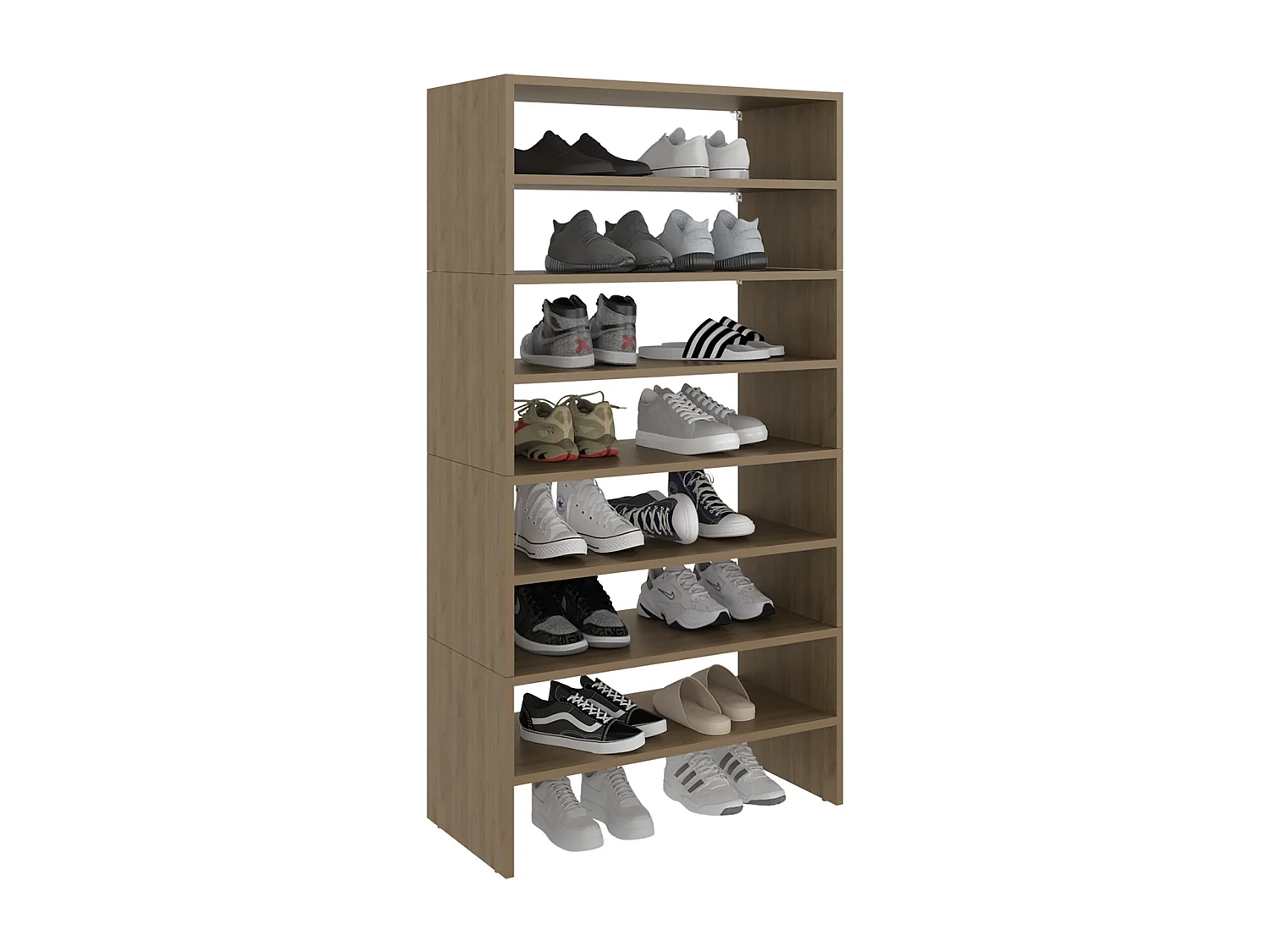 Combo Meuble à Chaussures Amsterdam Organisateur Compact