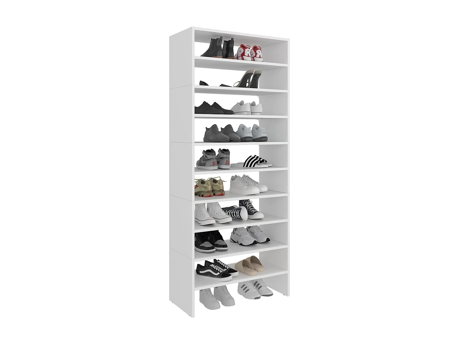 Meuble à Chaussures Berlin avec Étagères Maison Moderne