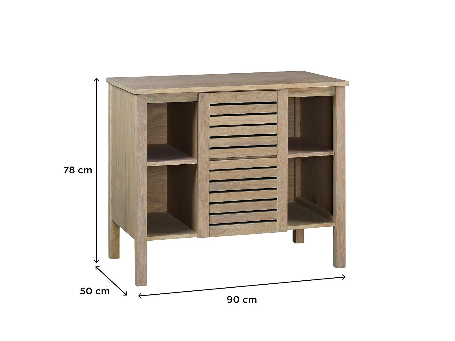 TALIX Badmöbel Set 90cm Eiche inkl Unterschrank Becken Armatur Spiegel