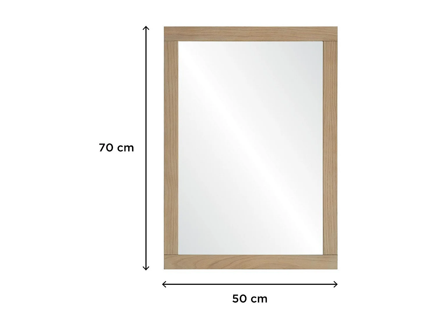 TALIX Badmöbel Set 90cm Eiche inkl Unterschrank Becken Armatur Spiegel