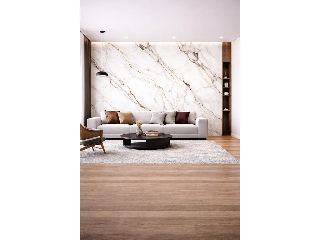Panneaux muraux effet marbre Protocole Home P108  hydrofuge 3 mm 122 x 260 cm