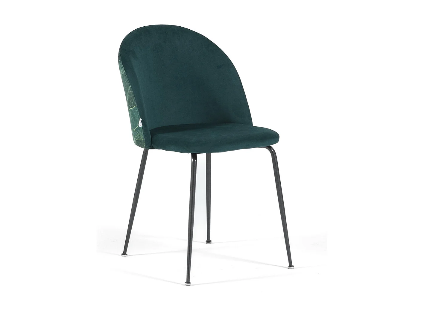 Lot de 2 chaises en velours décoratif d’intérieur, pieds en métal, design élégant pour cuisine, salle à manger, bar ou restaurant – Sara – Taupe/Or