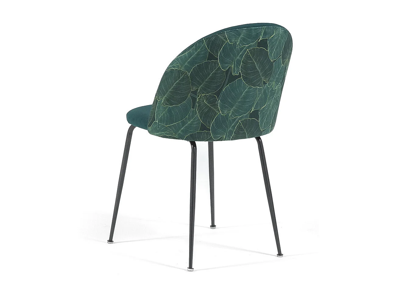 Lot de 2 chaises en velours décoratif d’intérieur, pieds en métal, design élégant pour cuisine, salle à manger, bar ou restaurant – Sara – Taupe/Or