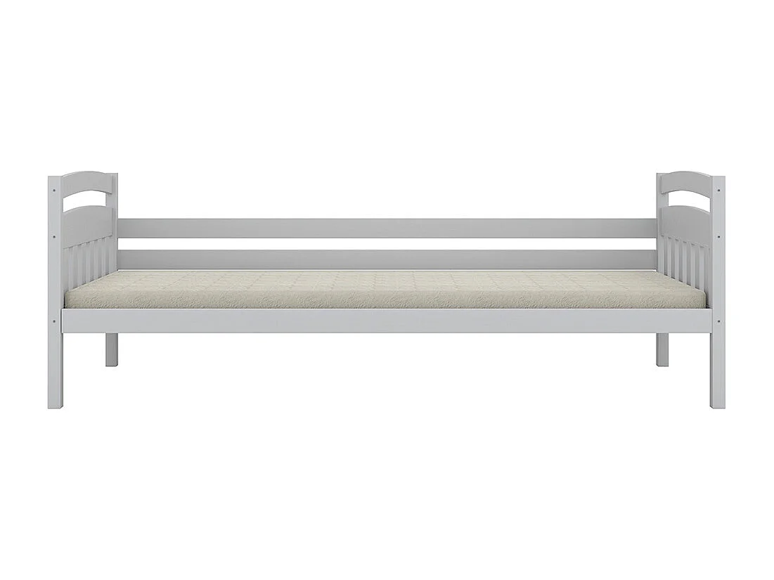 90x200 seng inkl. boxmadras og skuffer Tosia White