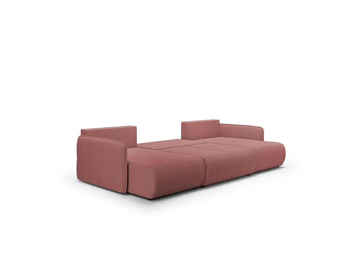 U-soffa 5 sittplatser bäddsoffa med förvaringsutrymme Claudio Rosa