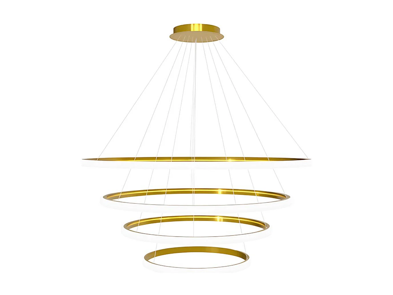Lâmpada Suspensa Toolight Lhj009-Cp4 Gold Gold