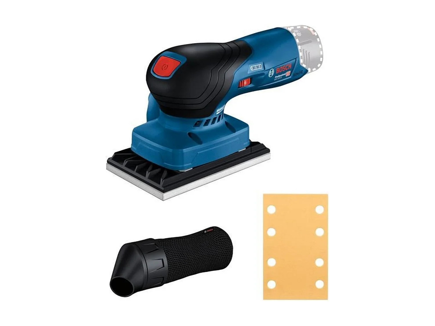 Levigatrice Rotorbitale Casuale Senza Fili Bosch Professional GSS 12V-13 (Solo Corpo)