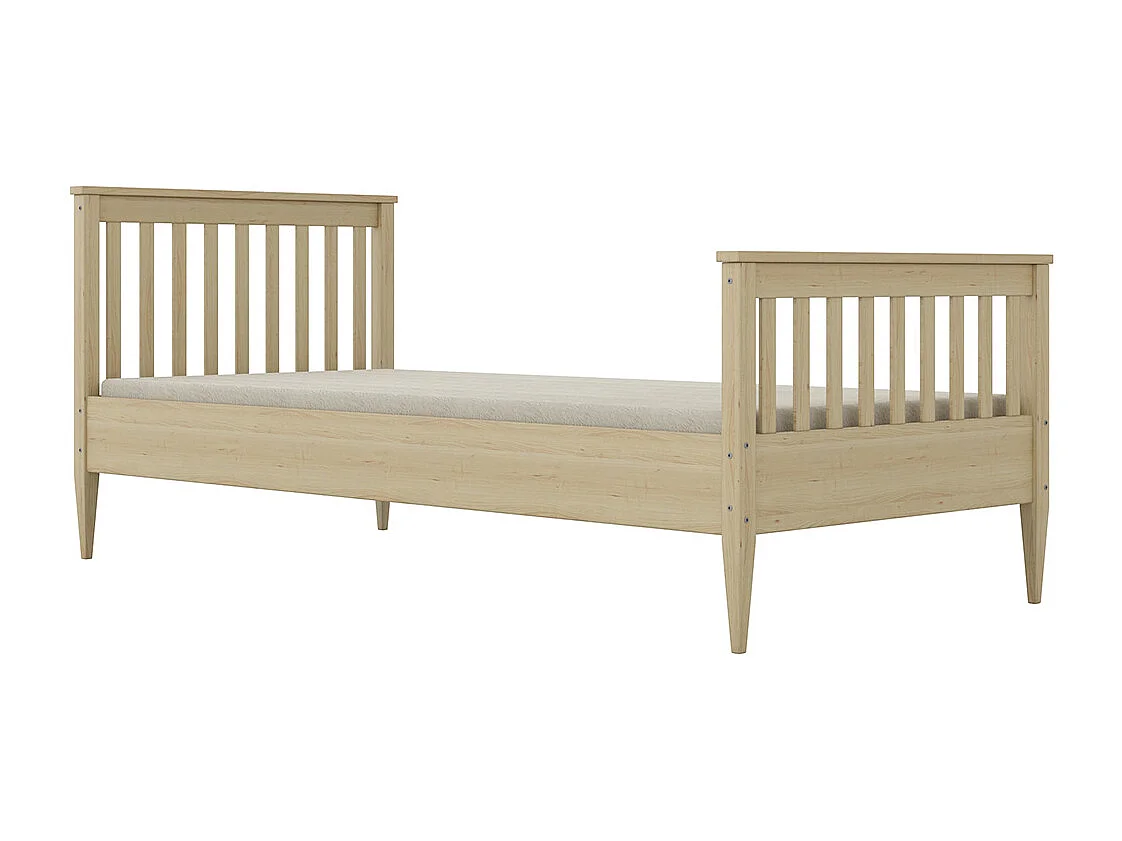 Ignas Wood 90x200 seng inkl. lamelbund