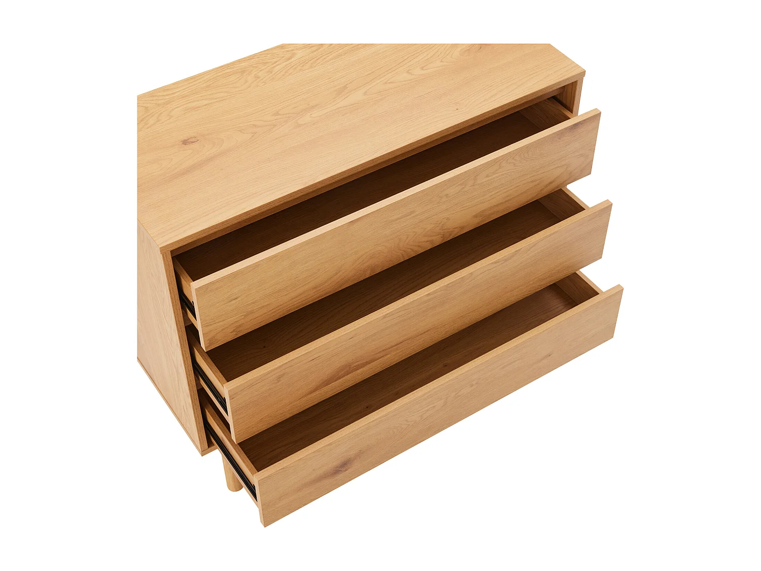 3-Schubladen-Holzkommode SARAH