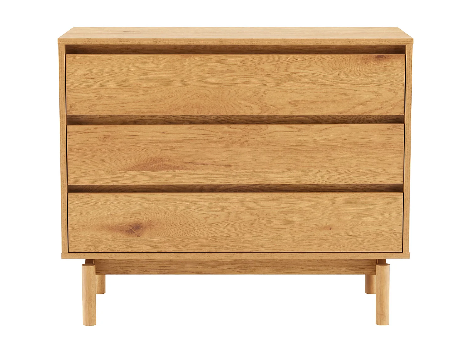 3-Schubladen-Holzkommode SARAH