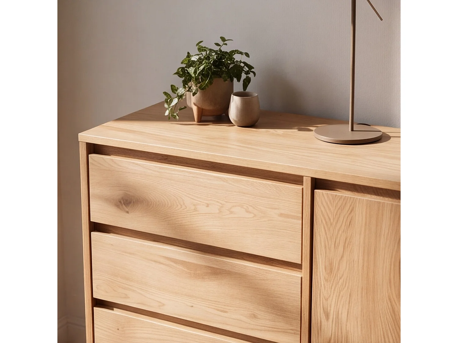 Buffet en bois 160cm SARAH - HAPPY GARDEN