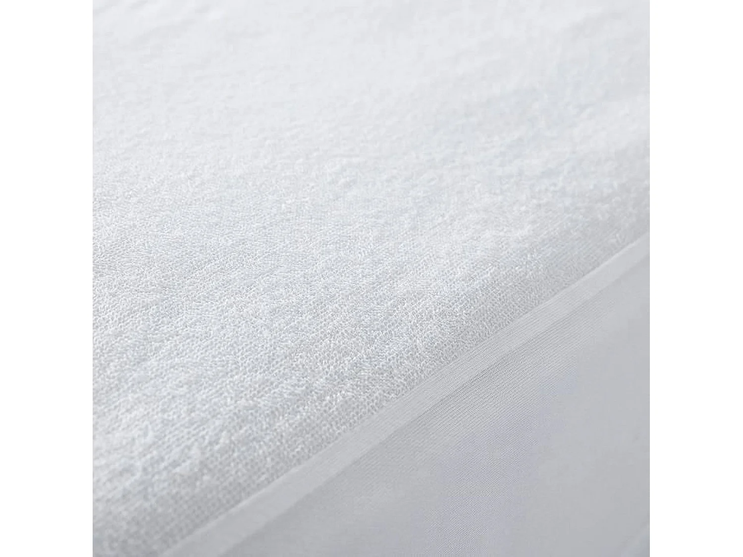 Ochraniacz na materac wodoodporny TODAY Essential - 140 x 190 cm - Biały - Mikrofibra syntetyczna
