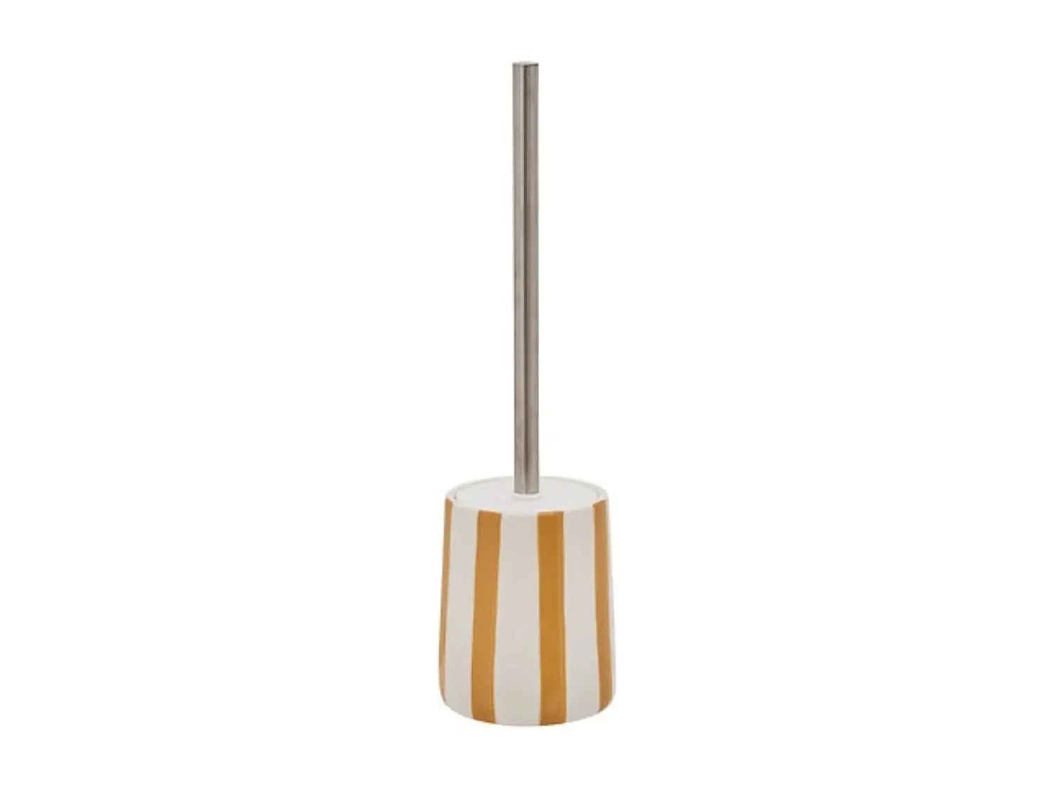 Brosse WC en Céramique "Strio" 39cm Jaune