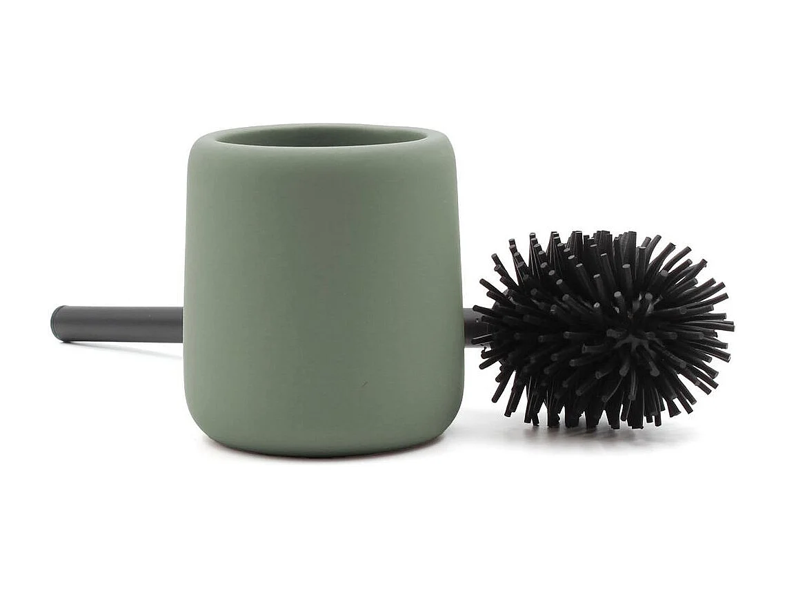 Brosse WC en Céramique "Ceralia" 38cm Sauge