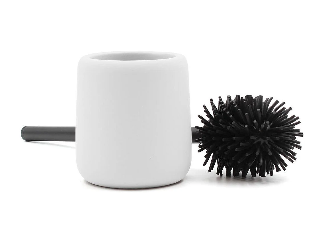 Brosse WC en Céramique "Ceralia" 38cm Blanc