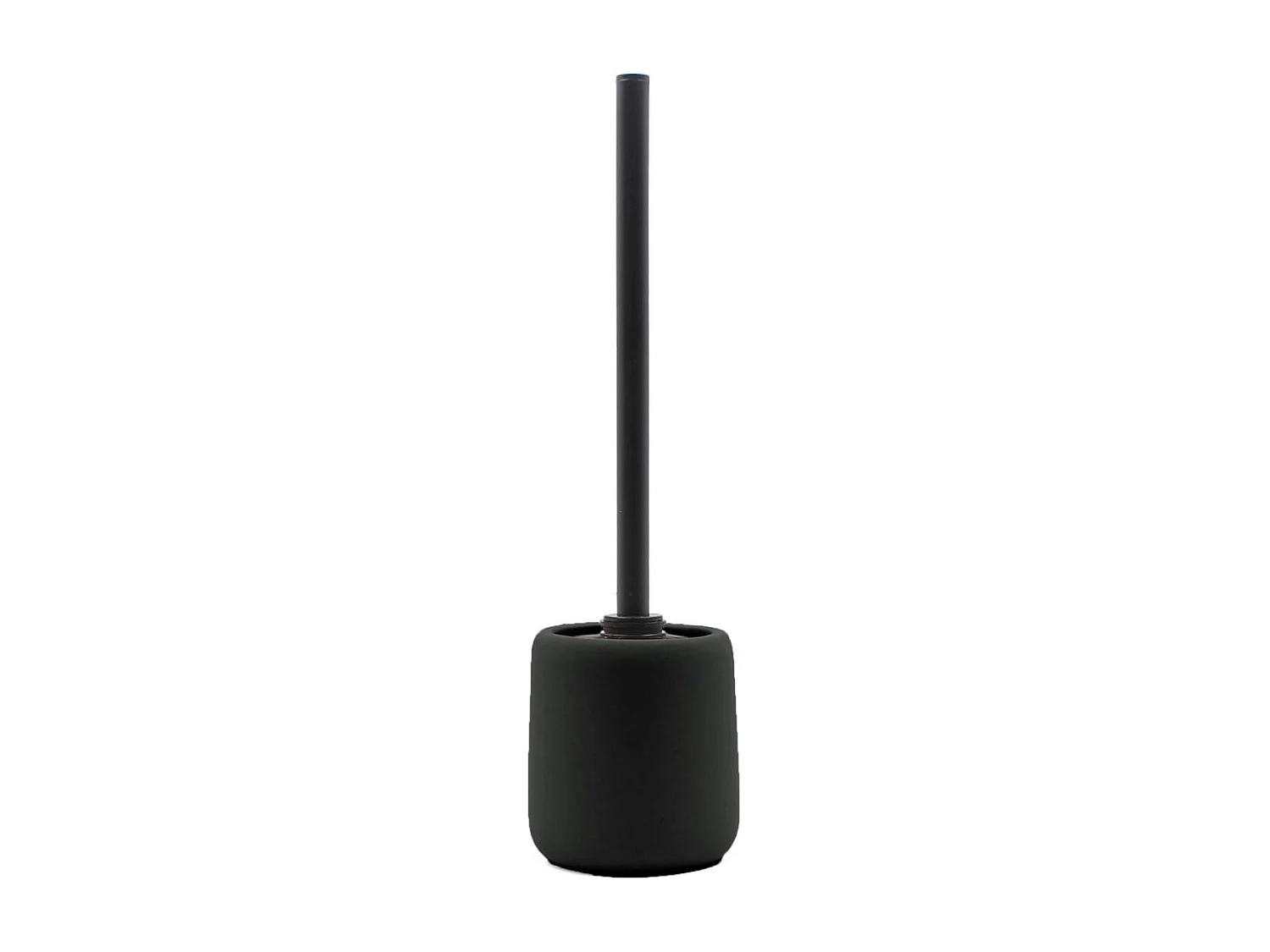 Brosse WC en Céramique "Ceralia" 38cm Noir