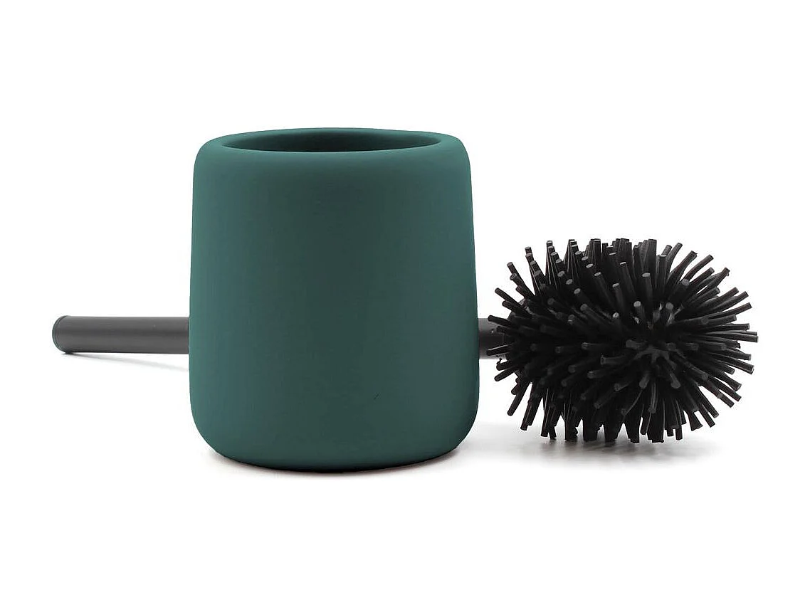 Brosse WC en Céramique "Ceralia" 38cm Emeraude