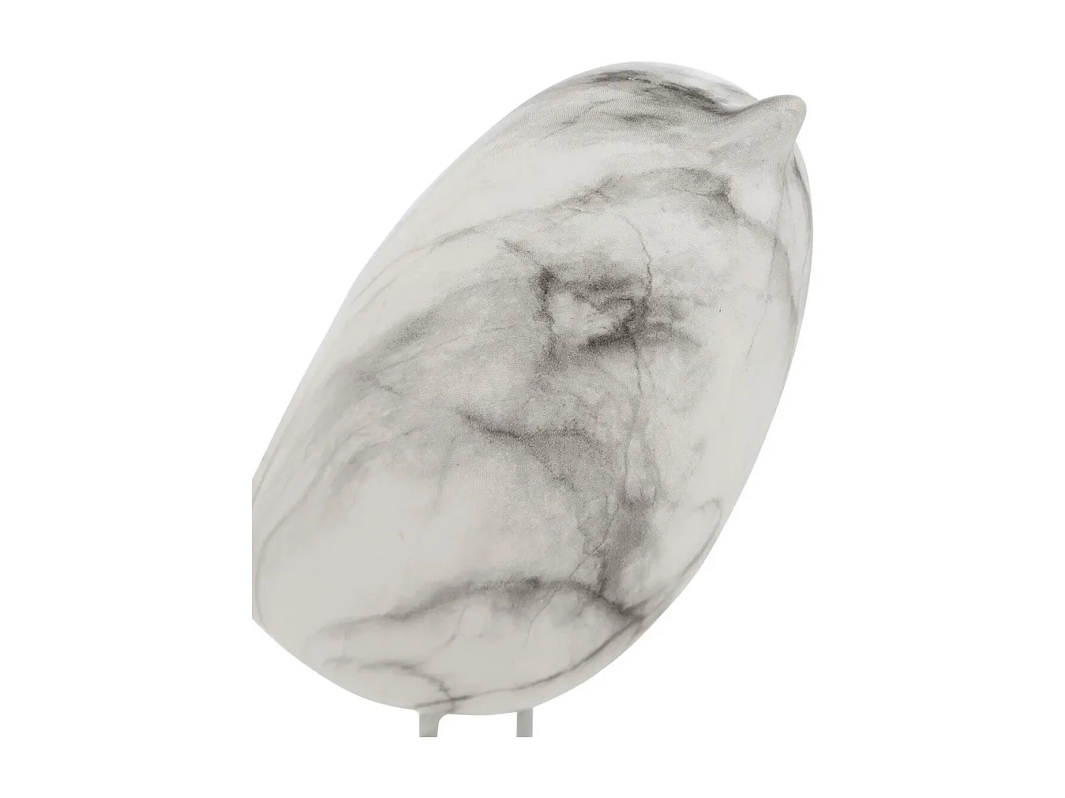 Statuette Oiseau en Céramique "Olen" 19cm Blanc