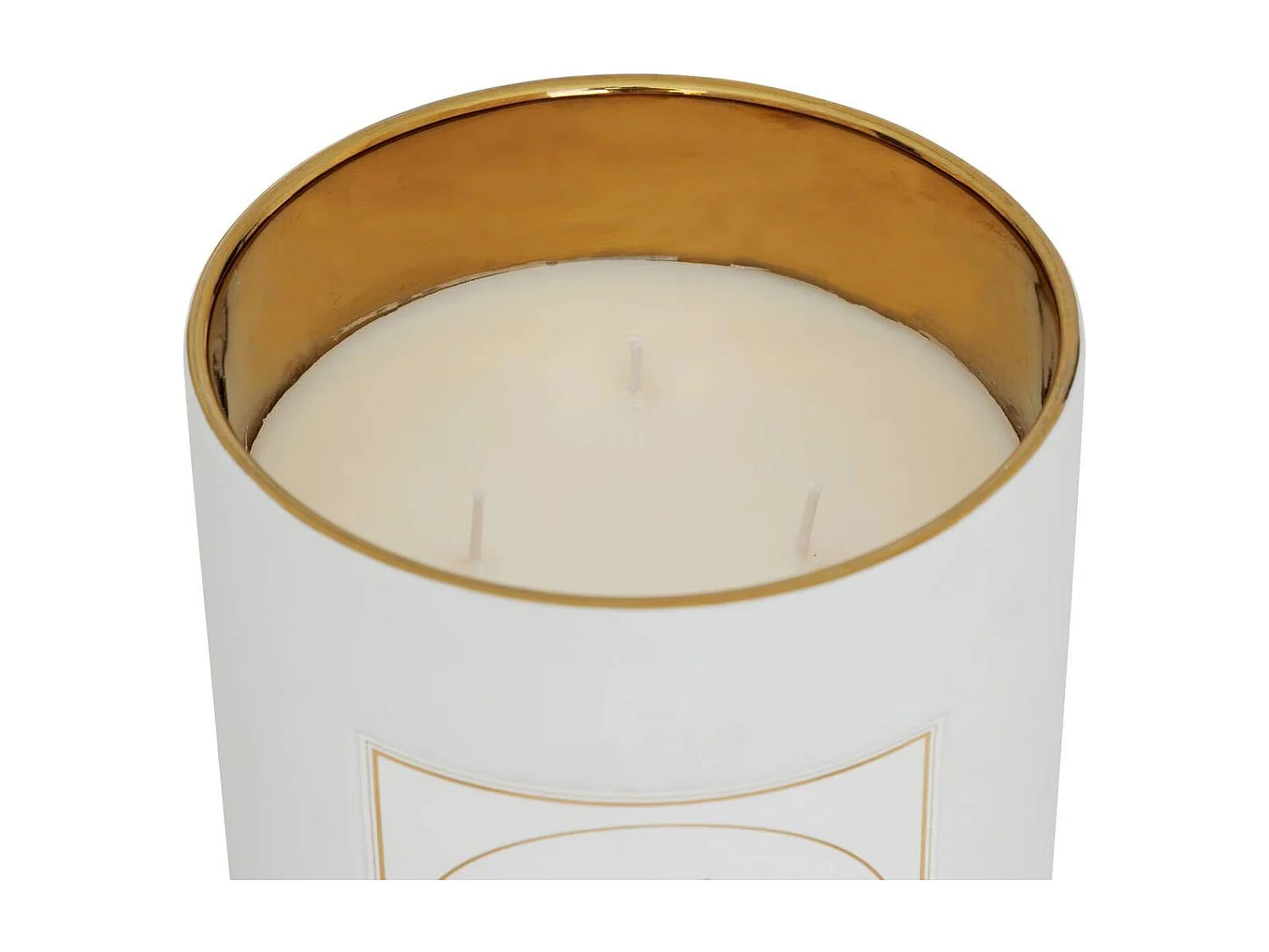 Bougie Parfumée en Céramique "Lucia" 250g Santal & Rose