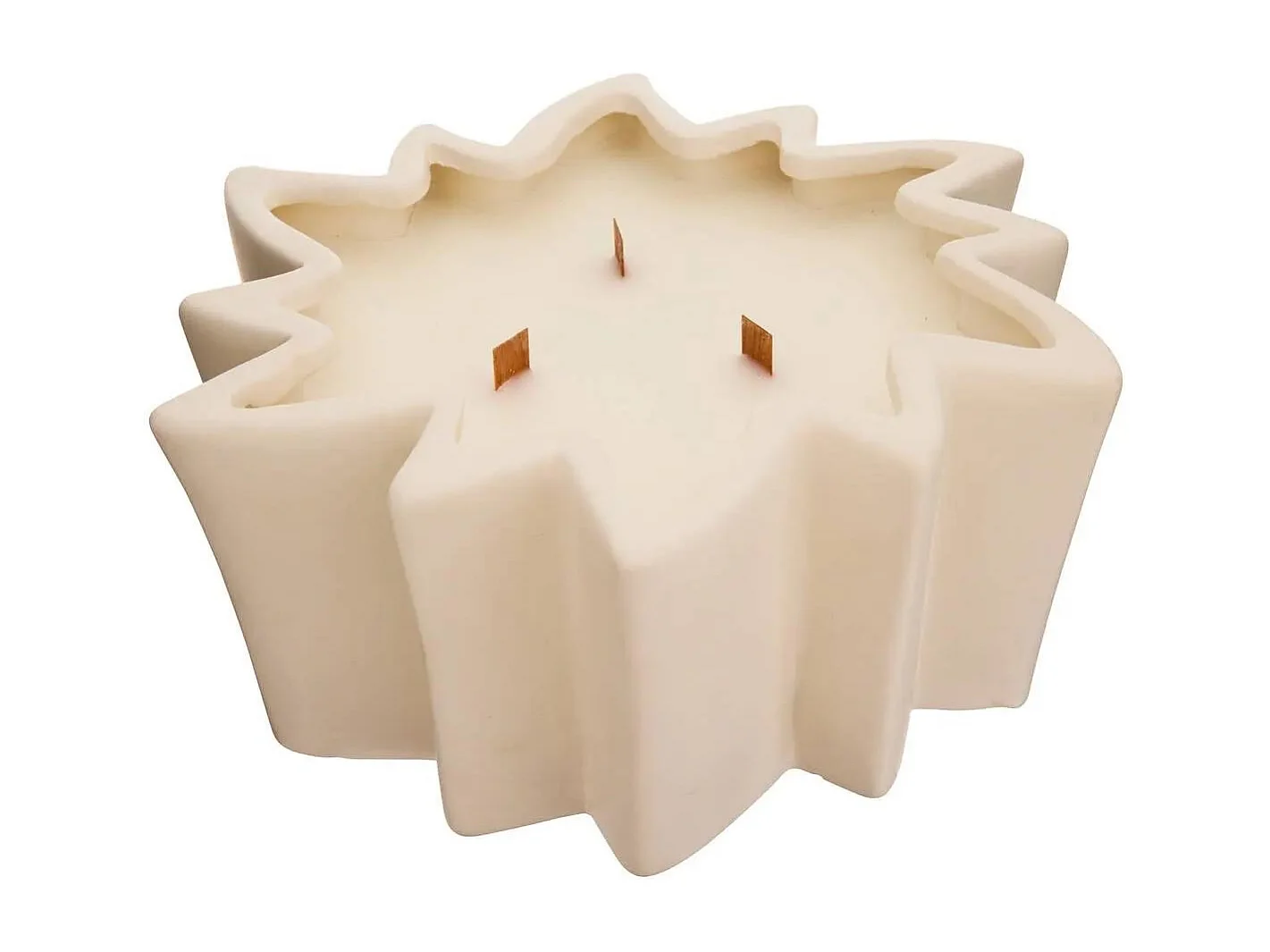 Bougie Parfumée en Céramique "Sienna" 850g Vanille Ambrée