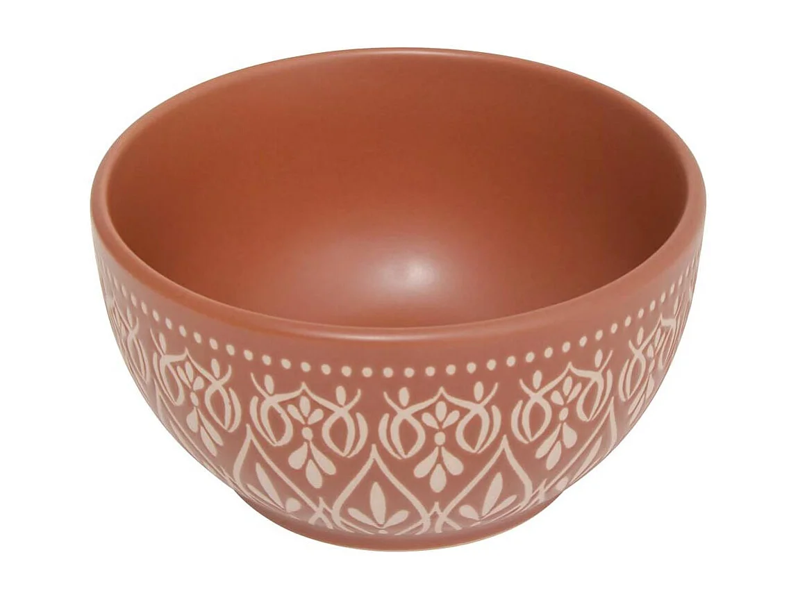 Lot de 6 Coupelles en Céramique "Inès" 12cm Terracotta