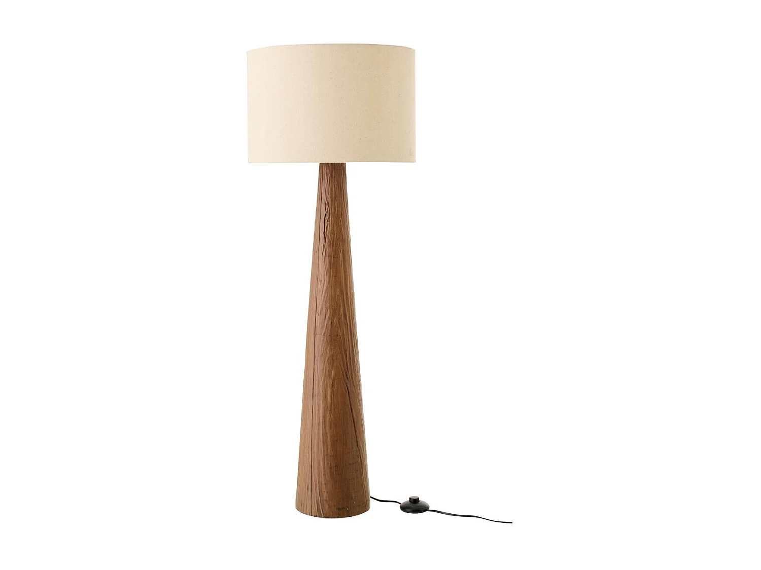 Lampadaire en Céramique "Melina" 102cm Marron