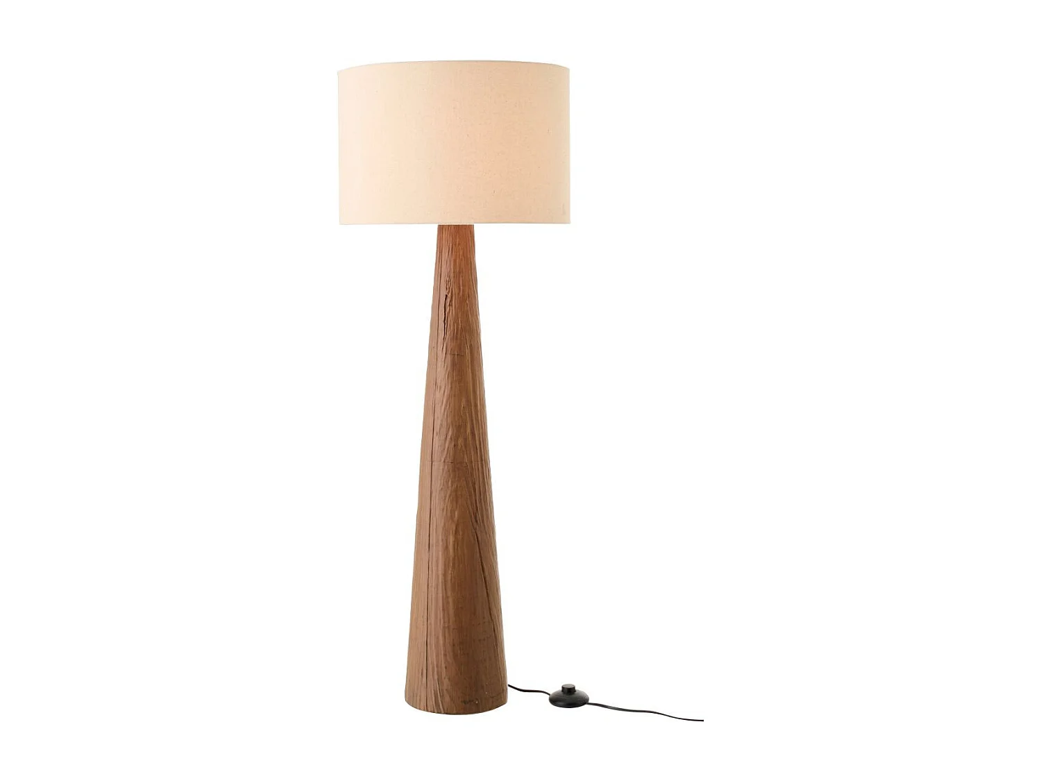 Lampadaire en Céramique "Melina" 102cm Marron