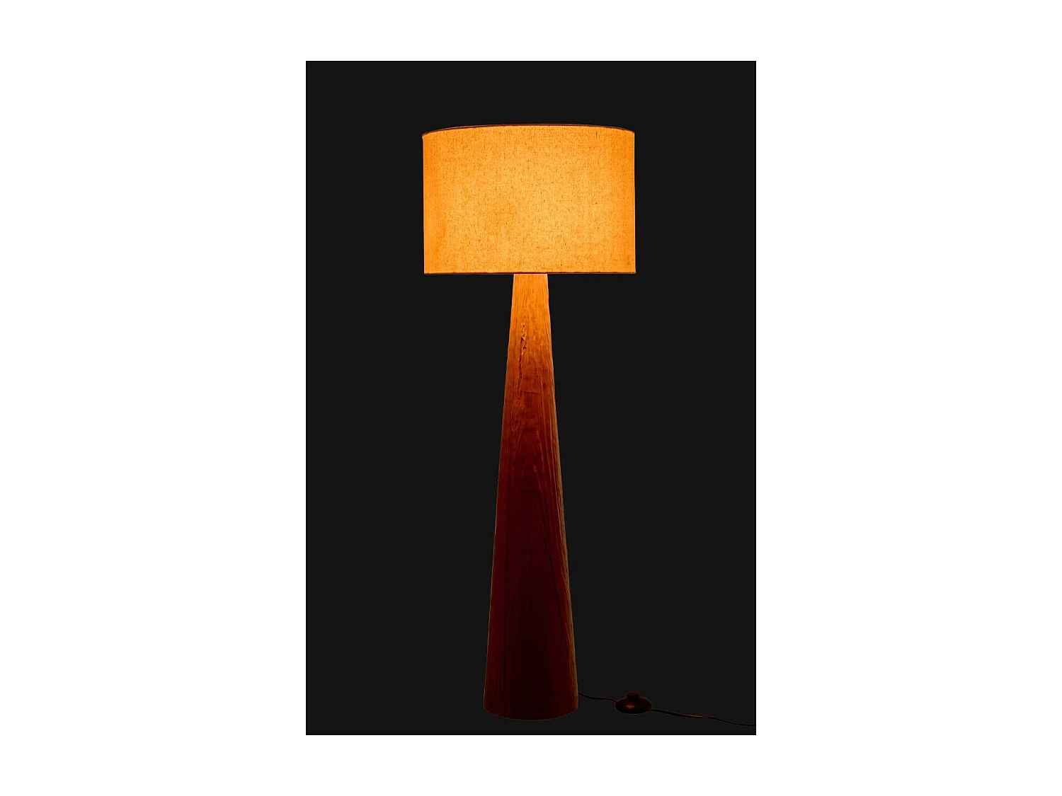 Lampadaire en Céramique "Melina" 102cm Marron