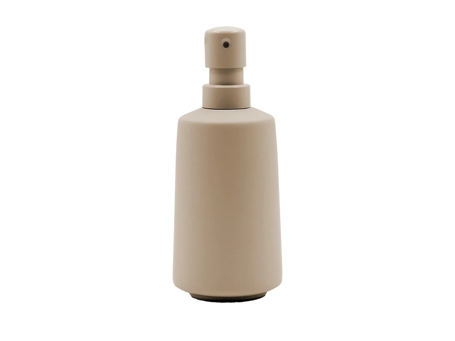 Distributeur de Savon en Céramique "Ceralia" 19cm Taupe