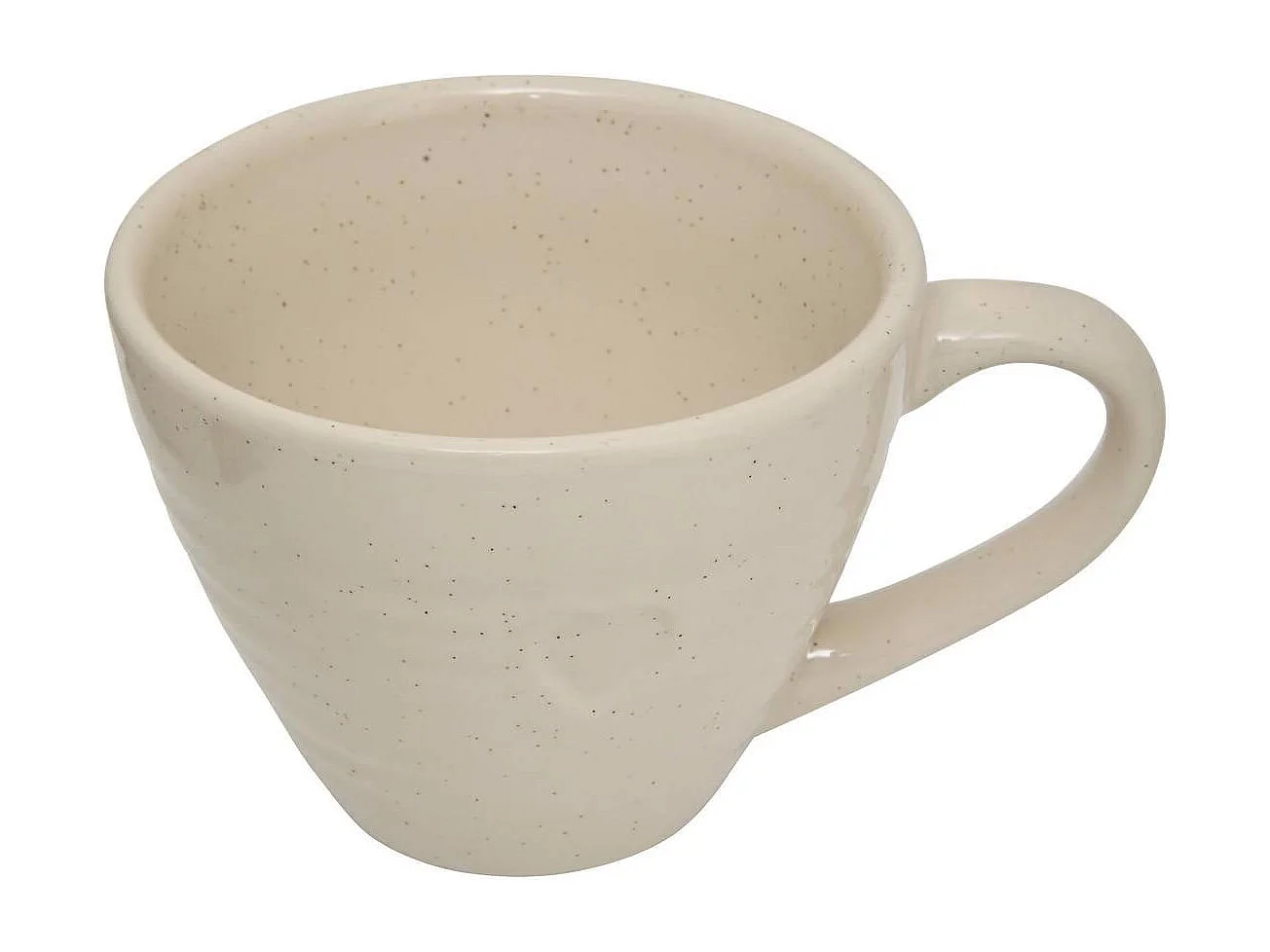 Lot de 6 Mugs en Céramique "Adèle" 38cl Blanc
