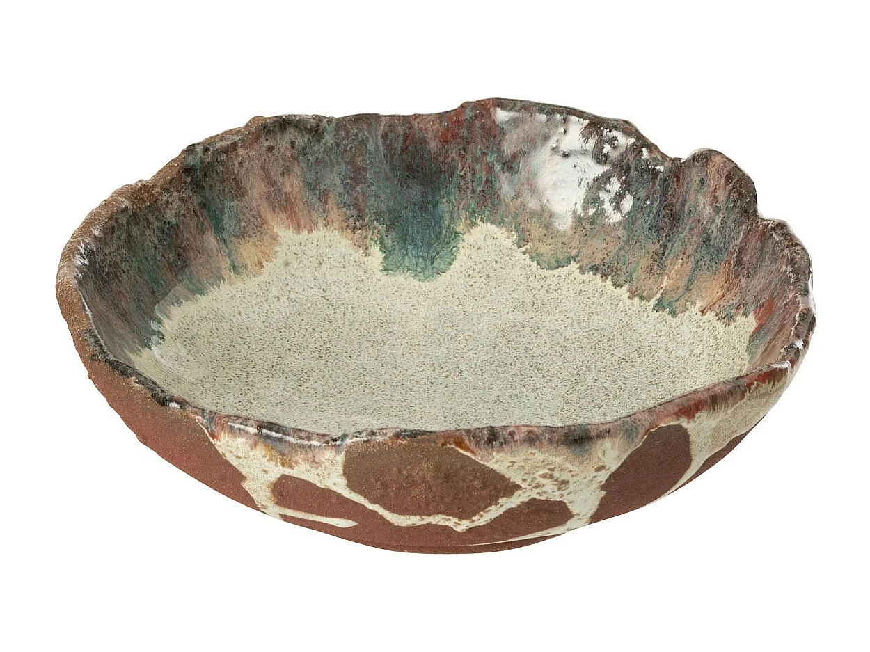 Coupelle Déco en Céramique "Naga" 20cm Rouille