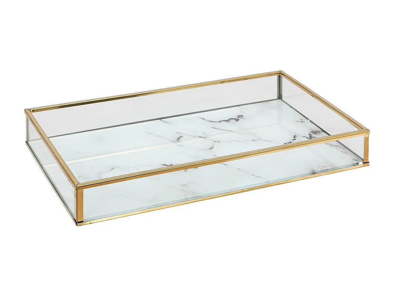 Lot de 2 Vide-Poches en Céramique "Rosio" 24cm Blanc