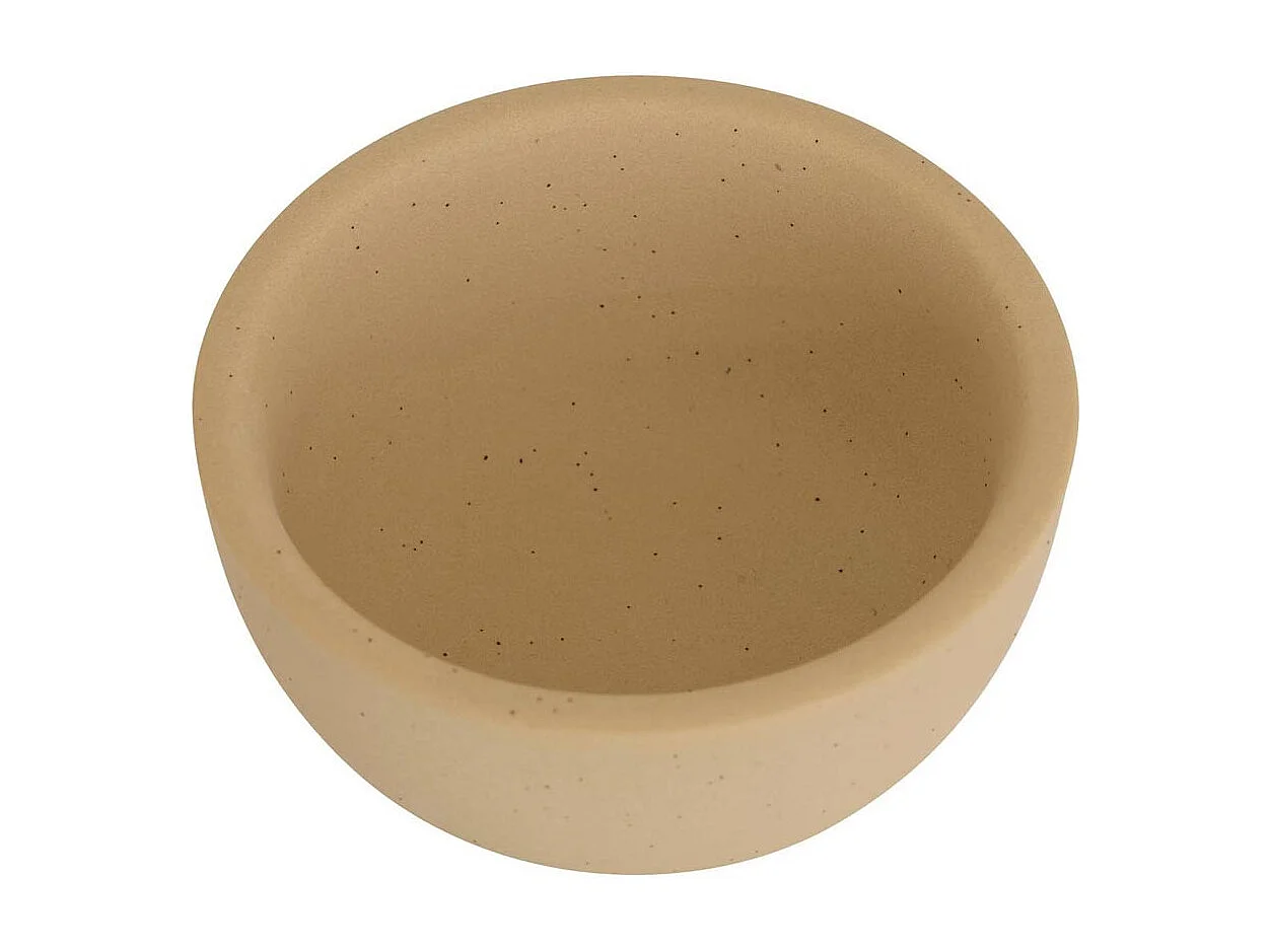 Brûle-Parfum en Céramique "Wonj" 11cm Beige