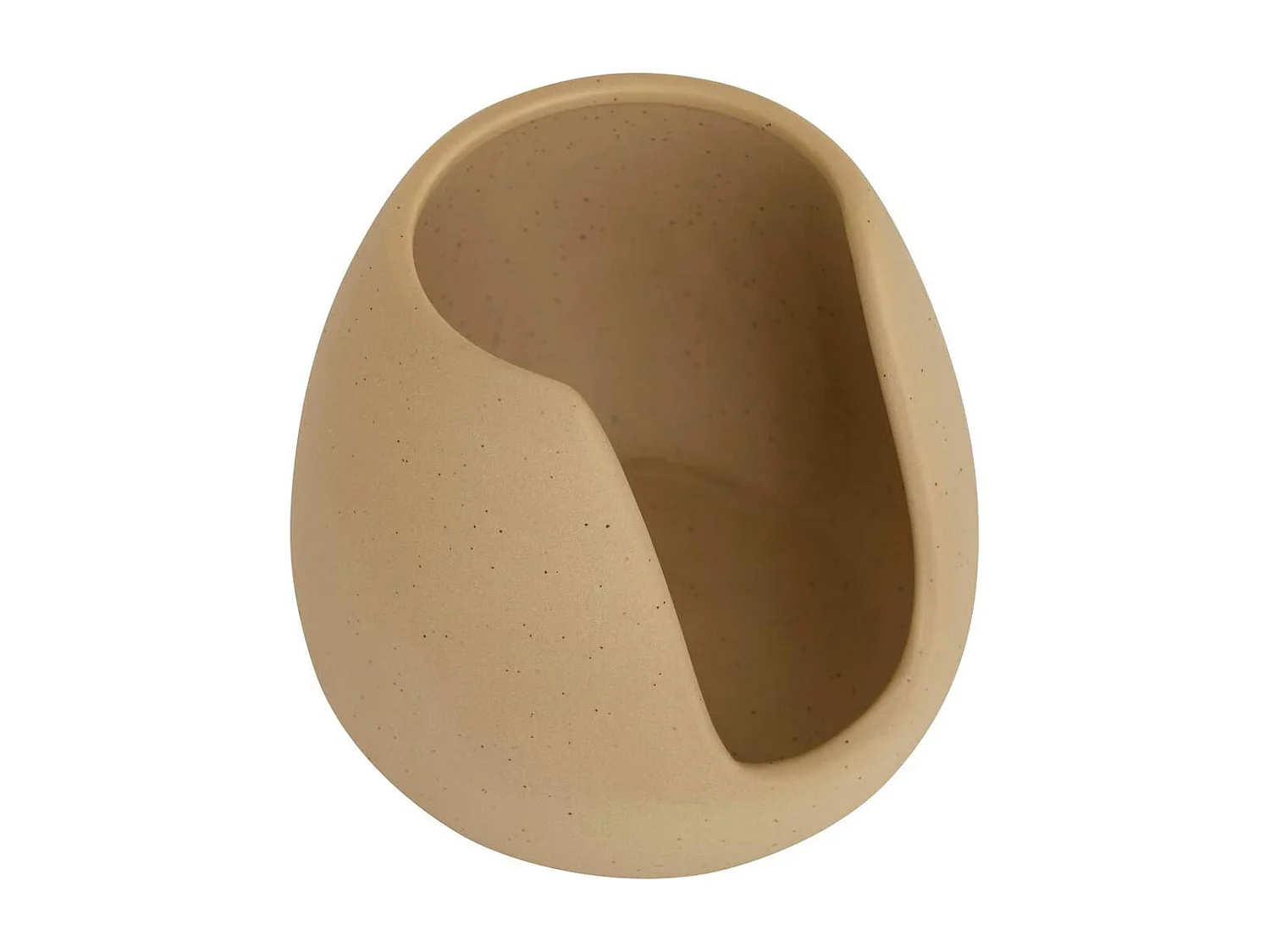 Brûle-Parfum en Céramique "Wonj" 11cm Beige