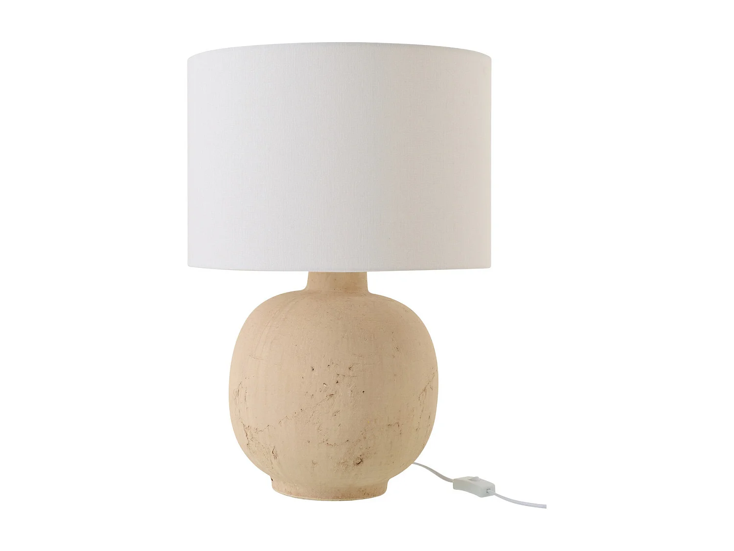 Lampe à Poser en Céramique "Balle" 57cm Beige