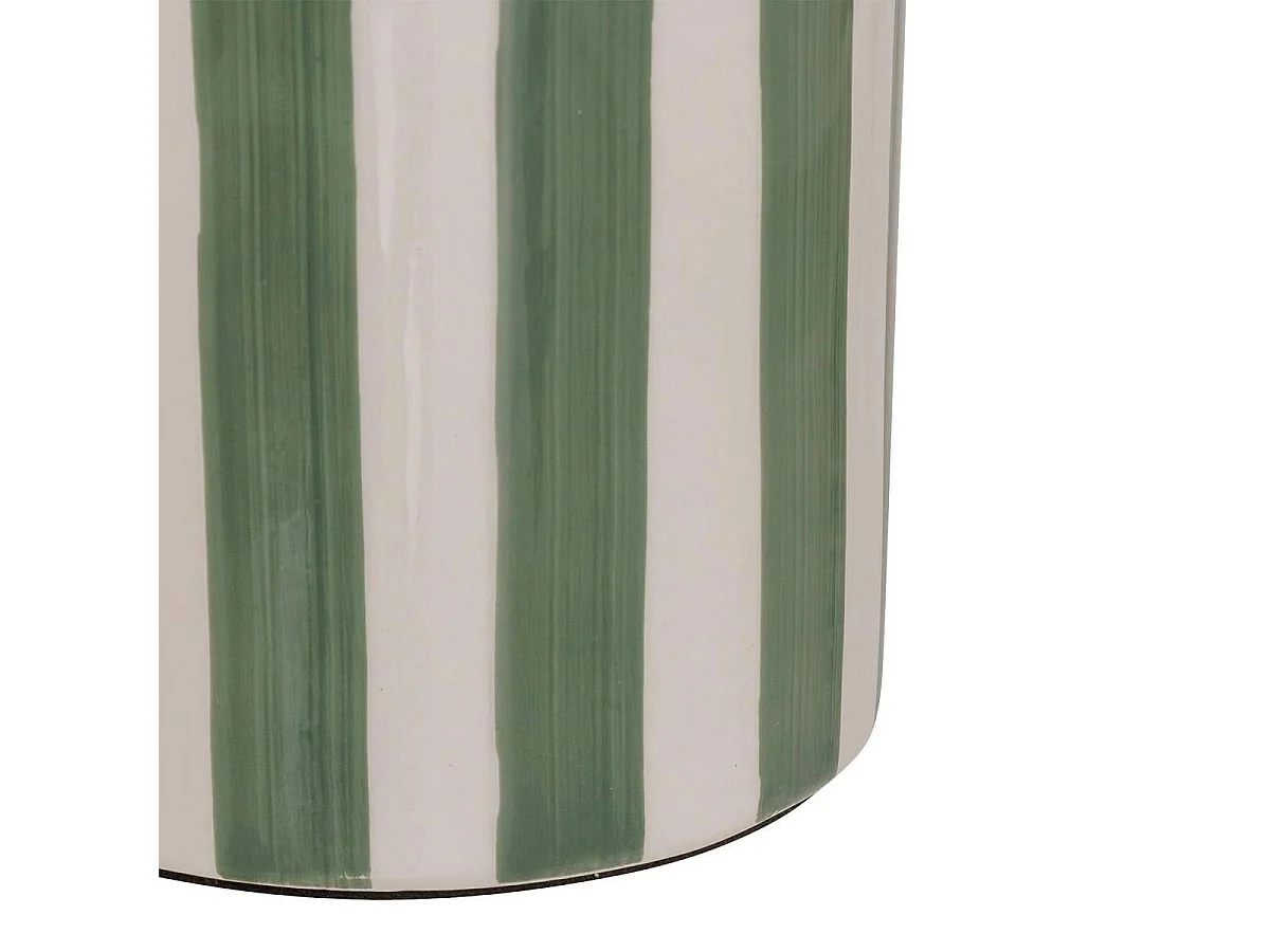 Lampe à Poser en Céramique "Frida" 47cm Vert Olive