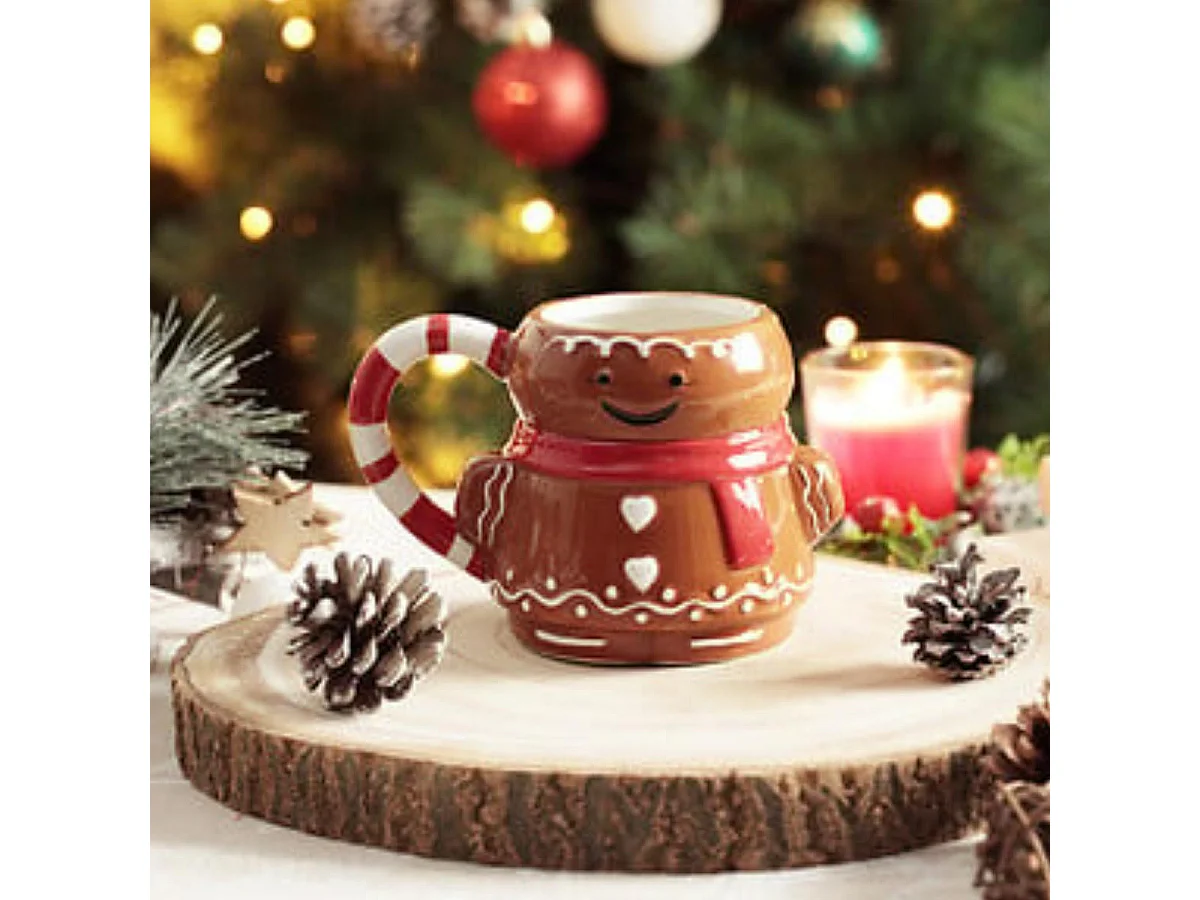 Mug en Céramique "Pain Épice" 30cl Marron